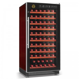 Όμορφη σειρά δόξα υψηλής απόδοσης συμπιεστή κρασί ψυγείο free120W ψύξης του αέρα ψύξης κρασιού